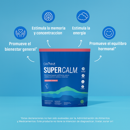 SuperCalm – Mezcla Bebible con Ashwagandha KSM‑66 para Reducir Estrés y Mejorar el Ánimo