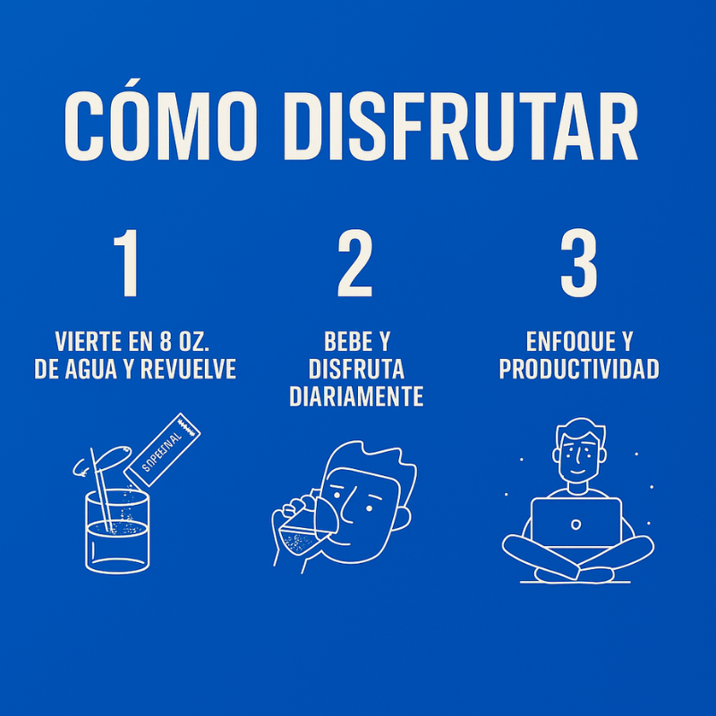SuperCalm – Mezcla Bebible con Ashwagandha KSM‑66 para Reducir Estrés y Mejorar el Ánimo