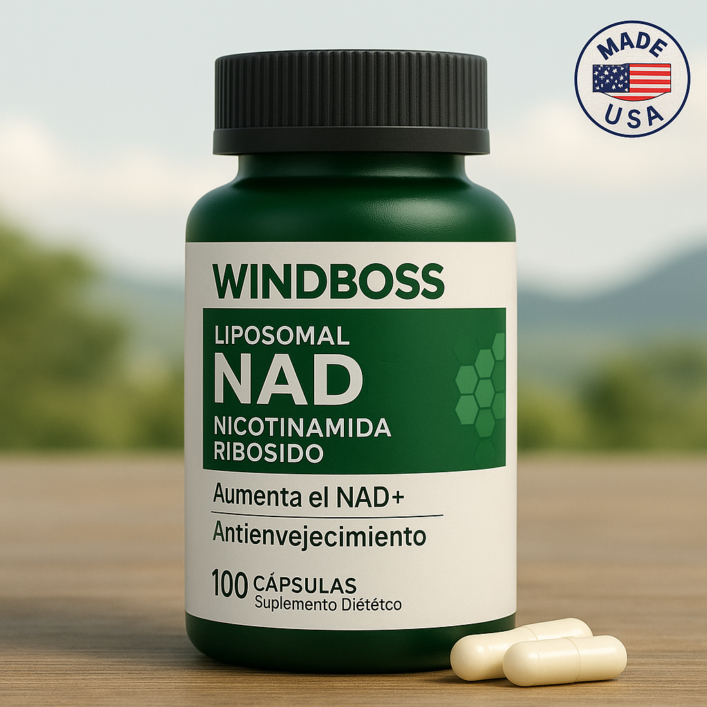NAD+ 900 mg – Suplemento Antienvejecimiento con Nicotinamide Riboside