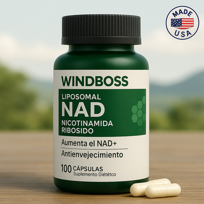 NAD+ 900 mg – Suplemento Antienvejecimiento con Nicotinamide Riboside
